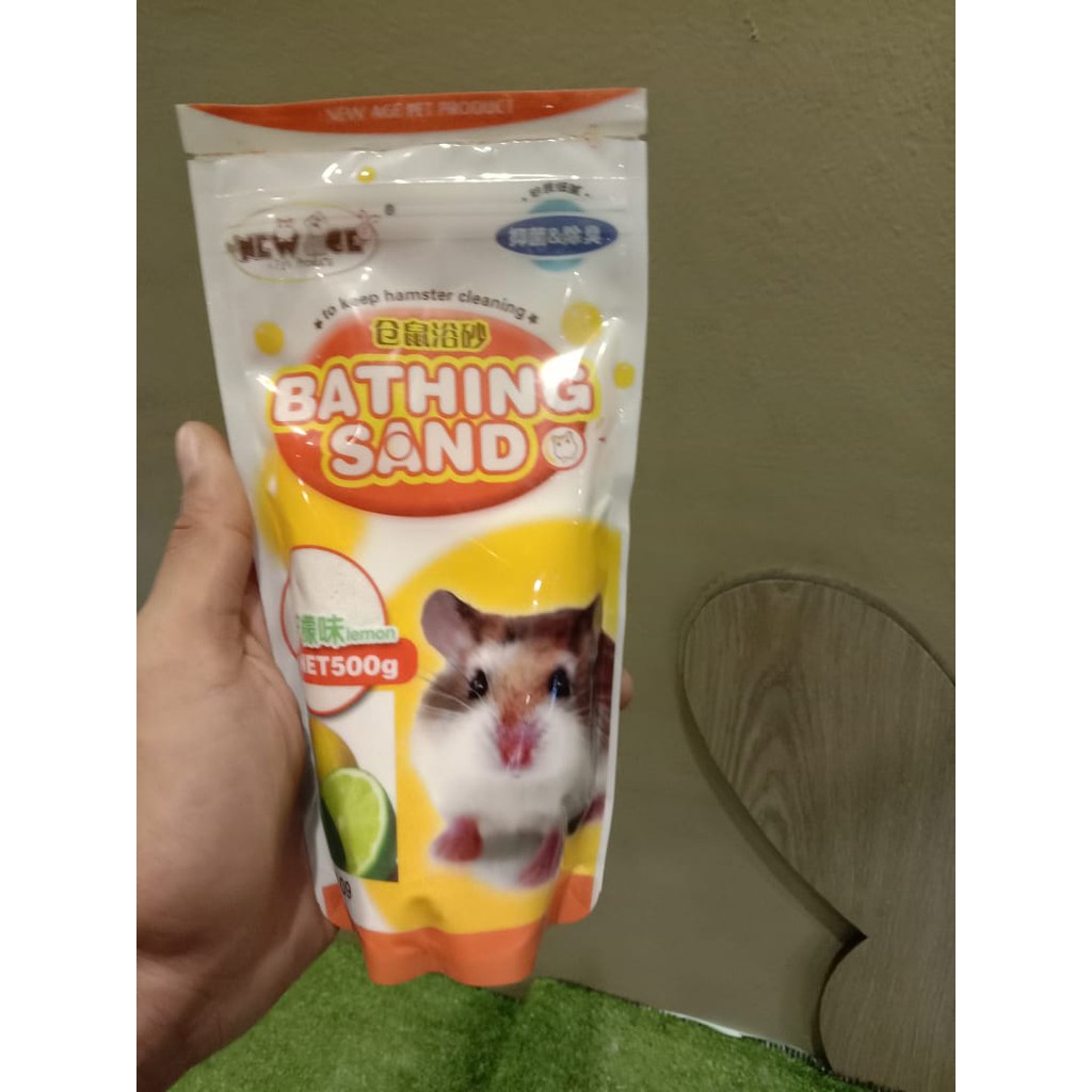 Pasir wangi hamster - BATHING SAND hamster - Pasir mandi hamster 500gr