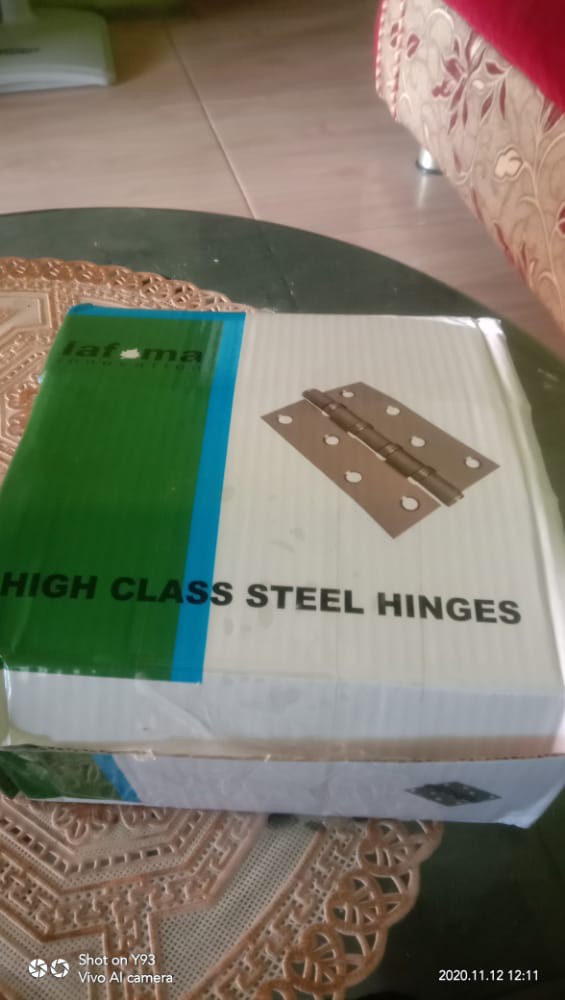 Engsel Lafuma 4 Inch Putih Bagus - Engsel Jendela Murah - Engsel Tebal