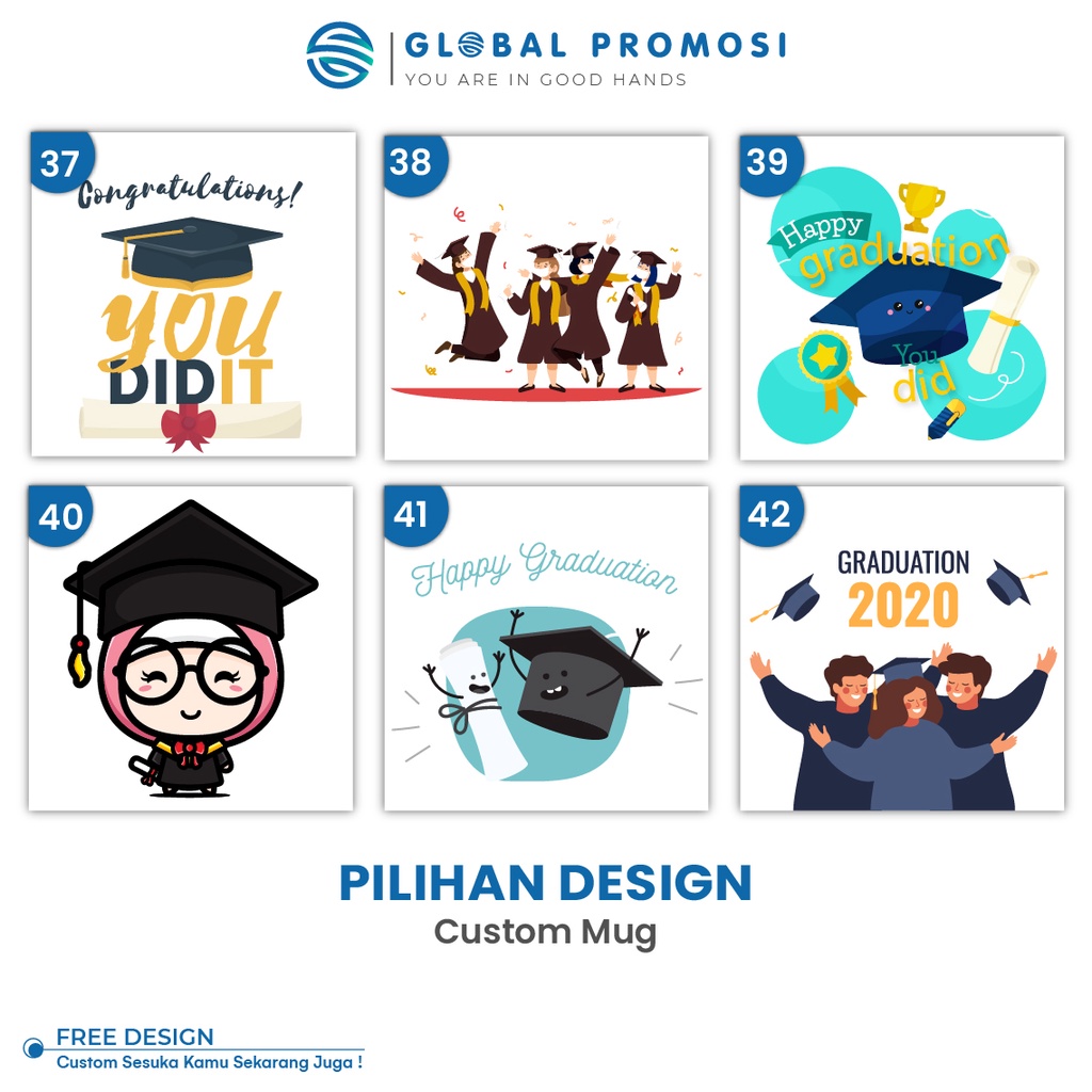 Pilihan Design Custom Mug - Global Promosi