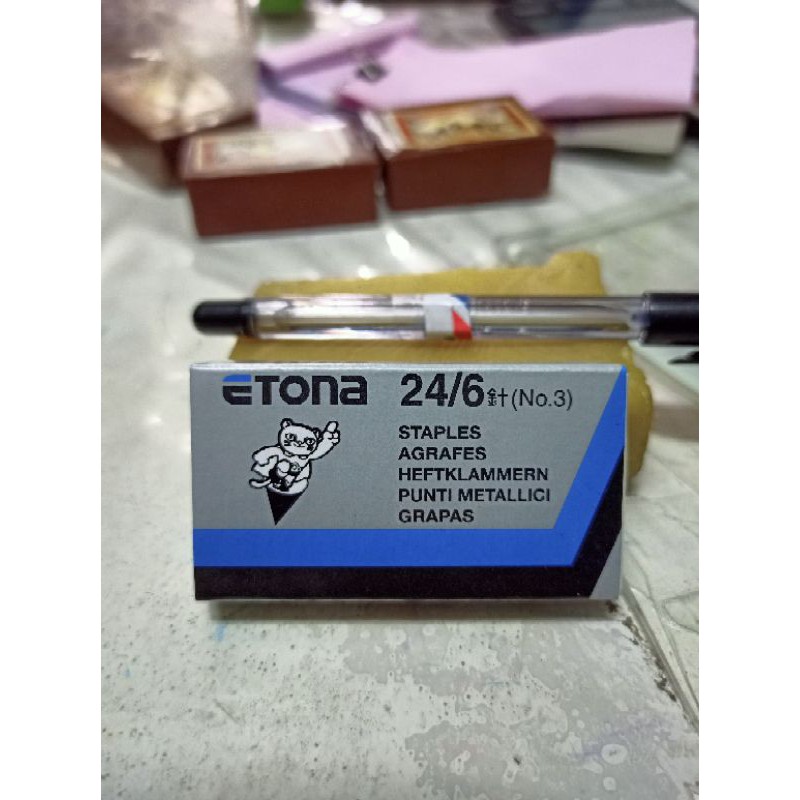 

ETONA 24/6 NO 3 STAPLES ISI HEKTER