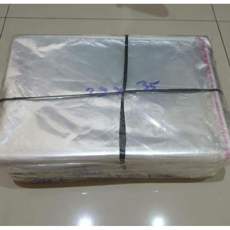 

Plastik garmen opp uk 25x35x019micron 1 pack isi 100 lembar