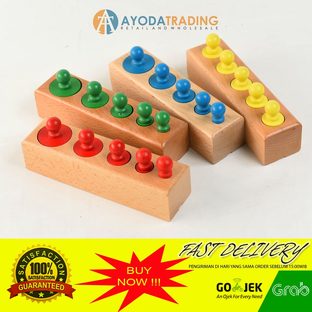 Montessori Board Game Mainan Anak Berkebutuhan Khusus ABK