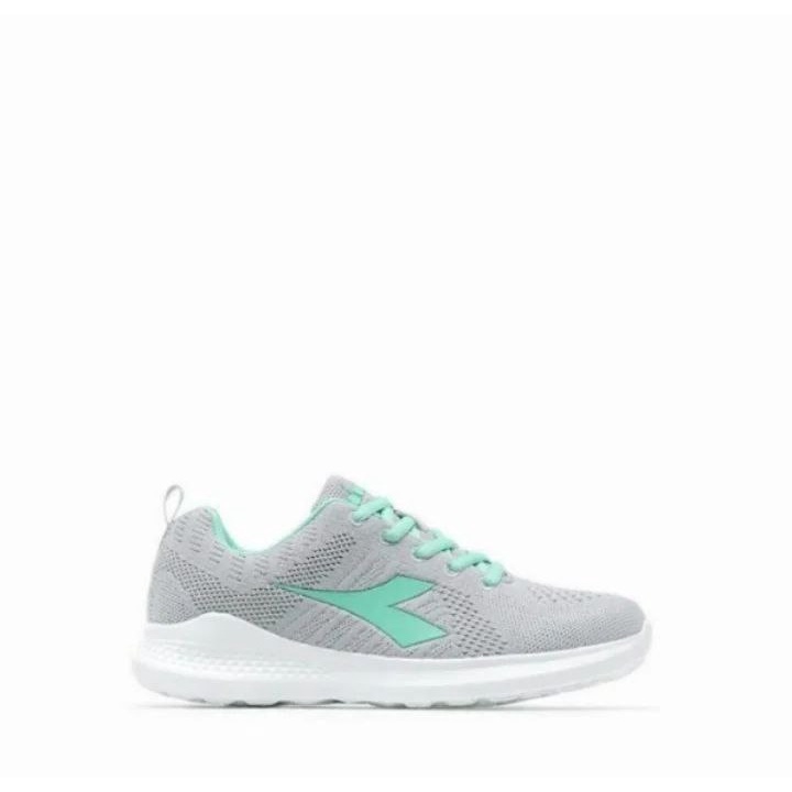 Diadora Atri Women Grey Mint Original Sepatu Sneakers Wanita