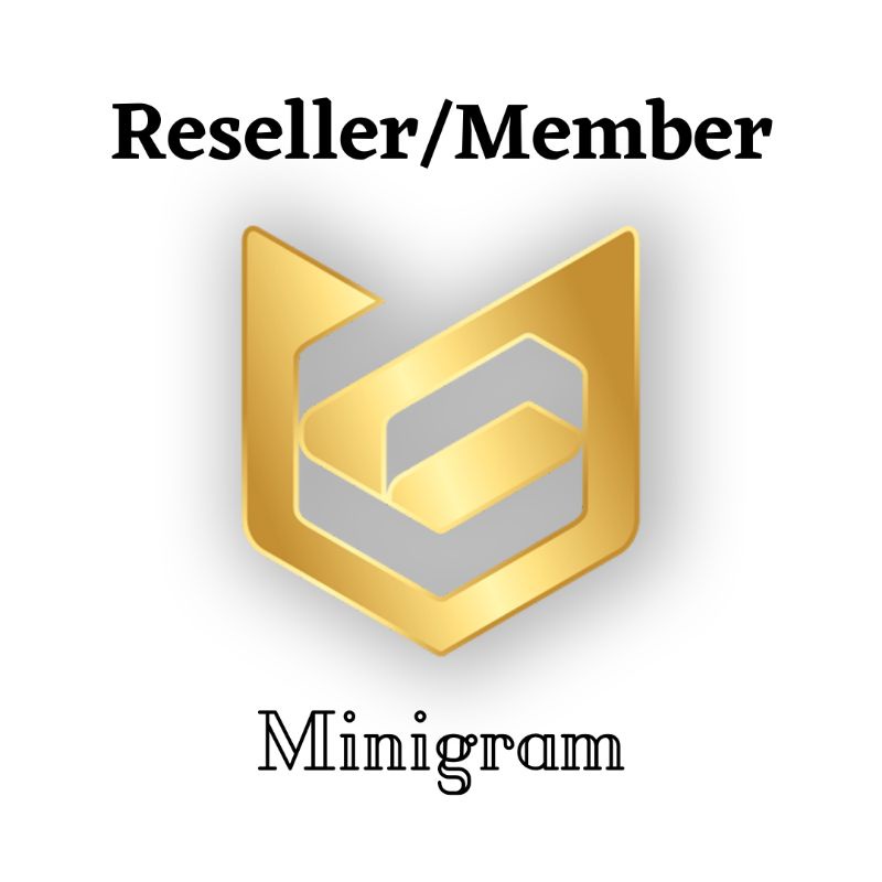 Open Join Member Minigram Paket Reseller Emas Minigram