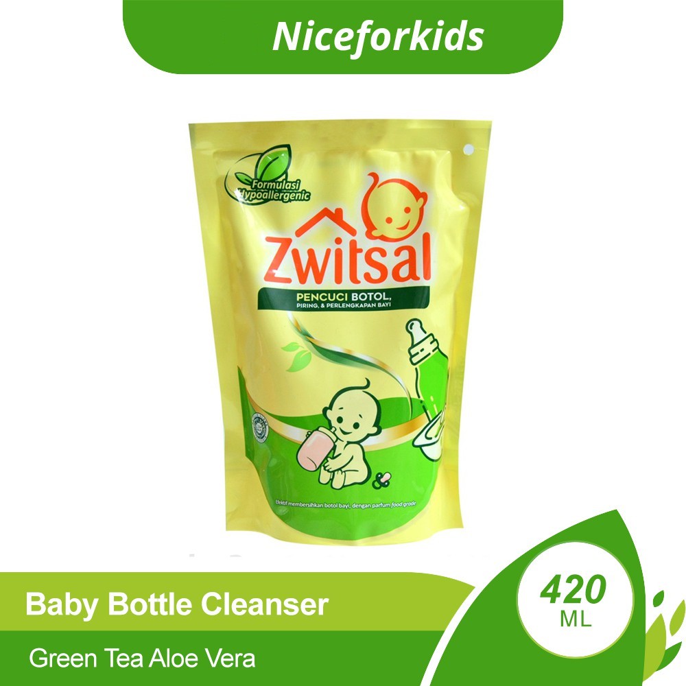 Zwitsal Baby Bottle Cleaner 425ml - Pembersih Botol