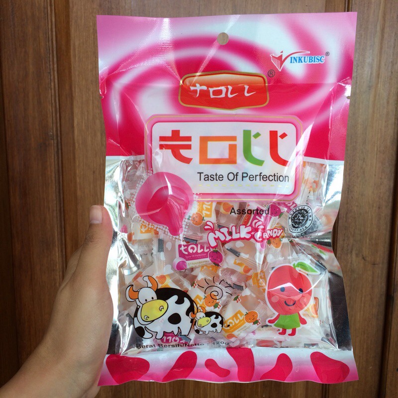 

Toll Milk Candy 120gr / Permen Susu Kenyal Aneka Rasa