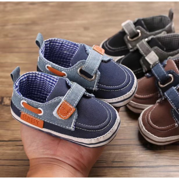 HappyOliver B225  ZTRAPE Sepatu Anak Laki Sepatuanak Sepatu Bayi Prewalker Shoes