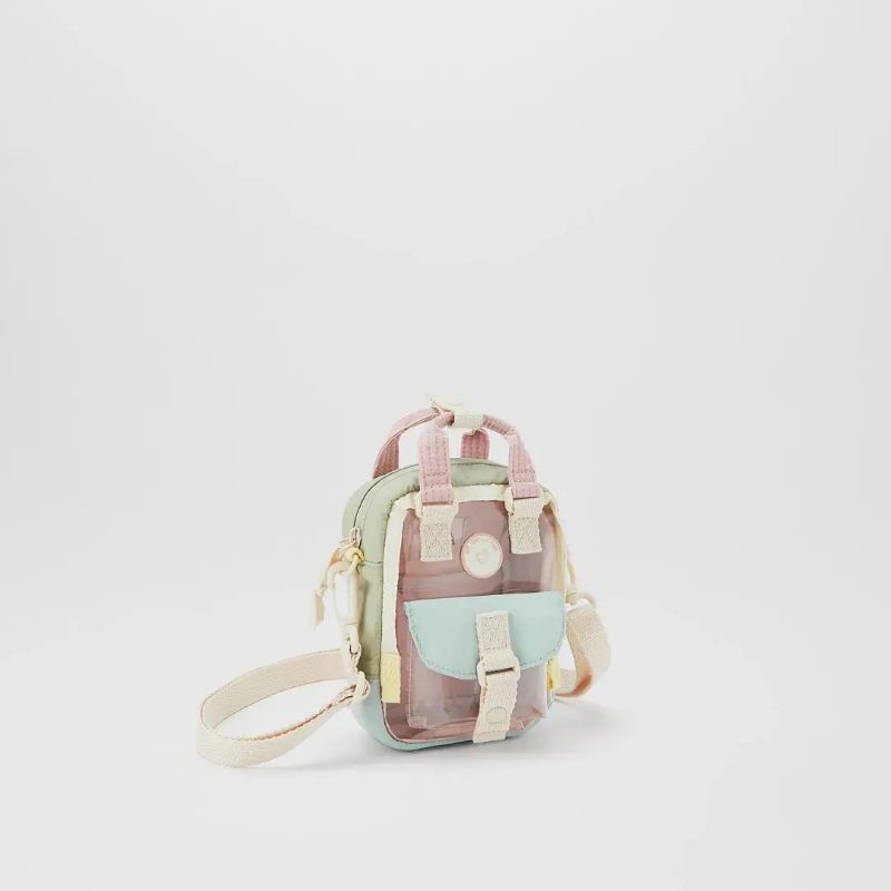 ZRA RUBBERIZED CROSSBODY BAG