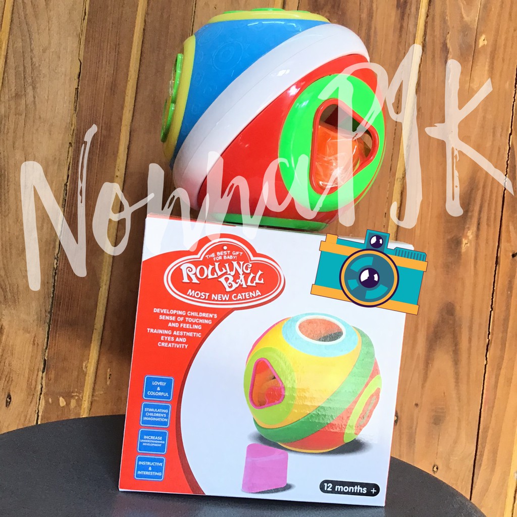 Mainan Edukasi Anak Rolling Ball Bola Pintar Sorting Geo 5 Mainan Edukasi Anak Rolling Ball Bola Pintar Sorting Geo 5
