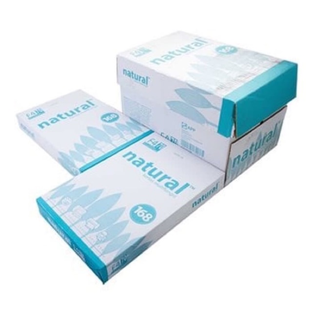 

KERTAS HVS F4 70Gram NATURAL - FOLIO PRINT DAN FOTOCOPY HARGA 1 KOTAK = 5 RIM