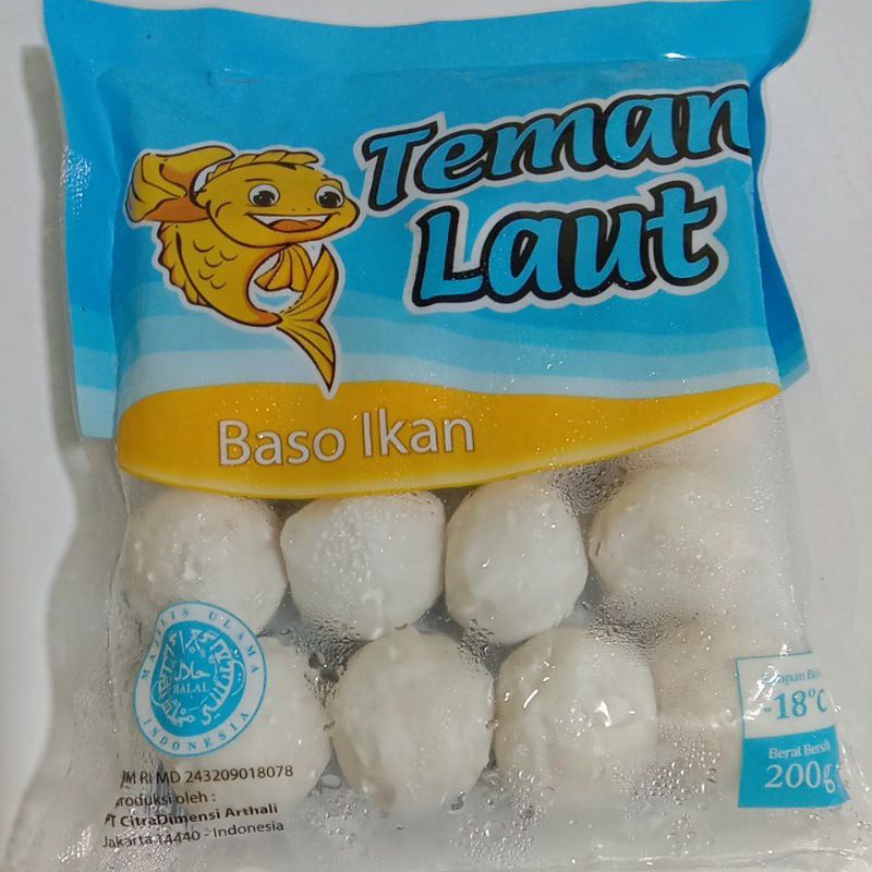 

BAKSO IKAN 200 GR TEMAN LAUT