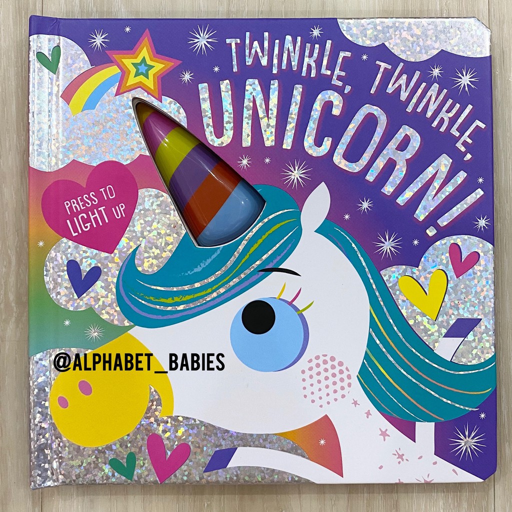 Twinkle Twinkle Unicorns (Press to Light Up)