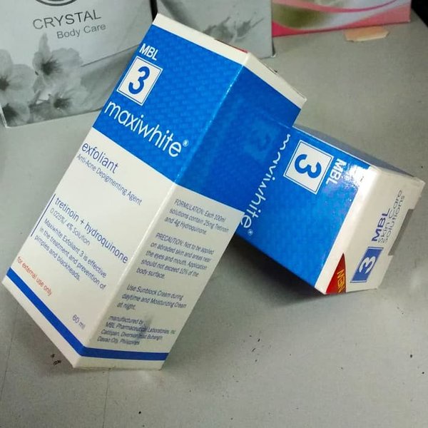 MAXI WHITE MBL 3 SKIN CARE TONER PEMUTIH PENCERAH KULIT WAJAH