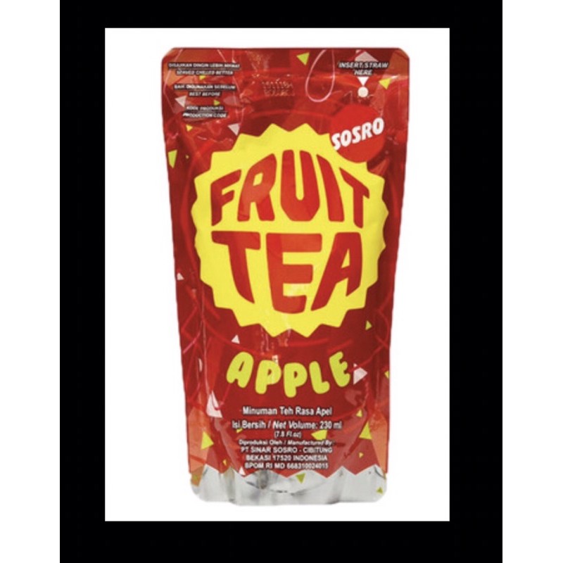 

fruit tea pouch 230ml