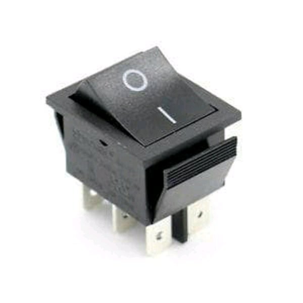 [11 GRAM] Saklar Switch Besar 6Pin / 6 Pin On Off Hitam