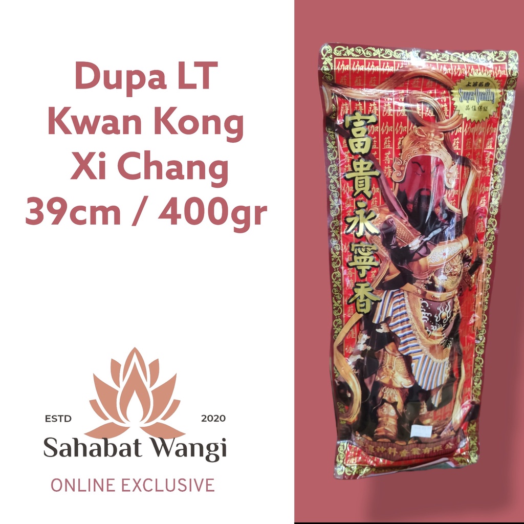 Dupa Hio LT Kwan Kong Xi Chang 300gr ( Merah)