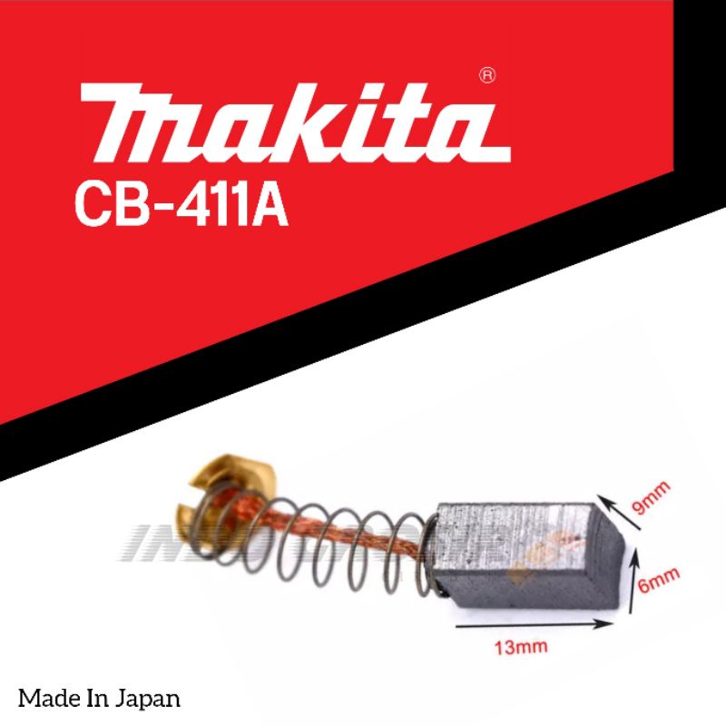 MAKITA CB 411A Carbon Brush Arang Spul Bostel