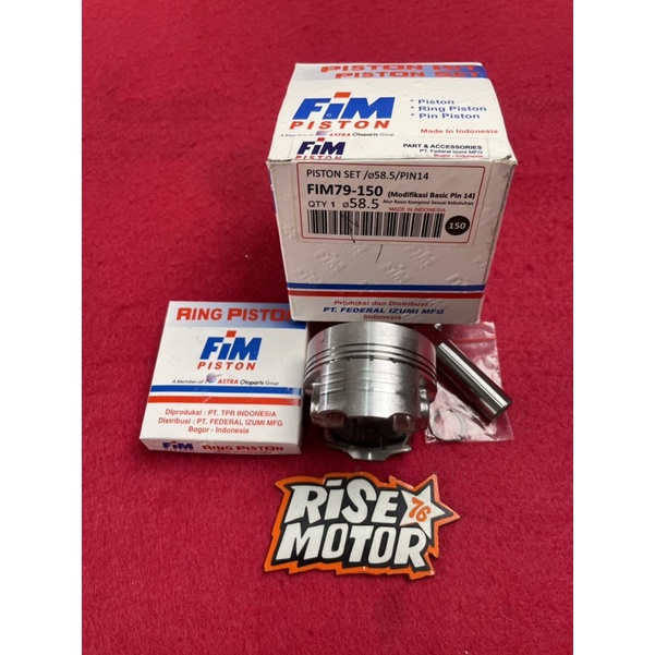 Piston Fim 58.5 pen 14 Mentah