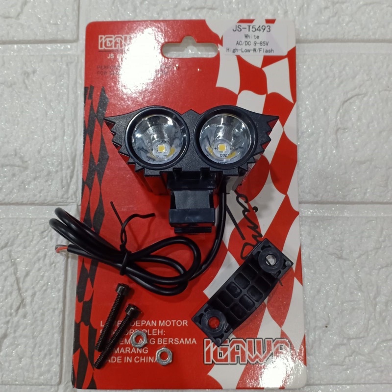 Lampu Tembak OWl 3 Mata Dan 3 Mata 30watt - Lampu Sorot LED 3 Mata Bahan Plastik