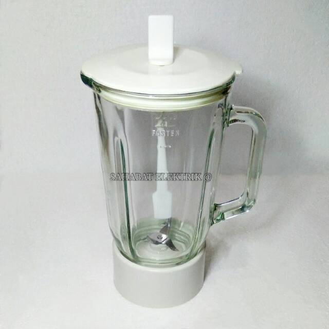 GELAS JUS KACA FULLSET UNTUK BLENDER MIYAKO MODEL LAMA