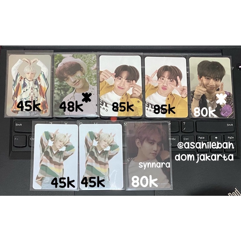 PC Photocard AR First Press Treasure Chapter 2 Full Album Asahi Junkyu Doyoung Mashiho Synnara Bene