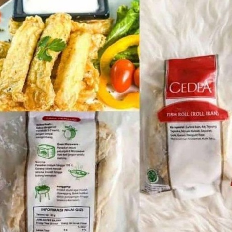 

CEDEA FISH ROLL KCL 250 GR 10 PCS FISH ROW ROLL 250 GRAM 10s (Best Selling)
