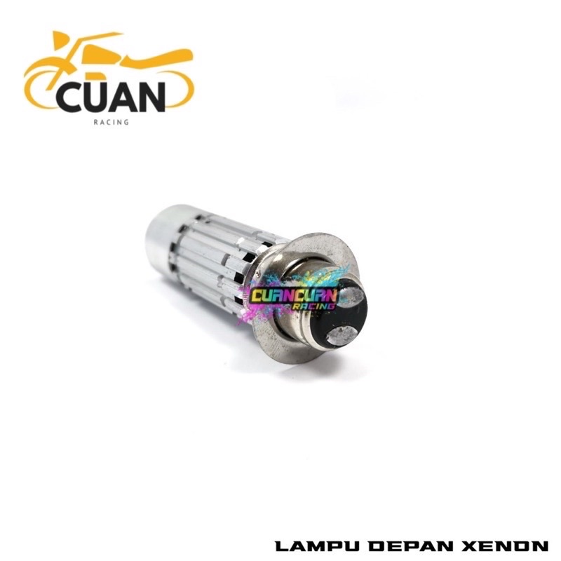 Lampu Depan LED Lampu Xenon Utama H6 Cahaya tipe LASER High Putih Low Putih Motor Matic Bebek