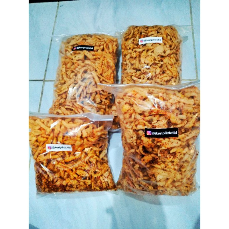 

Keripik Basreng pedas daun jeruk Kiloan murah