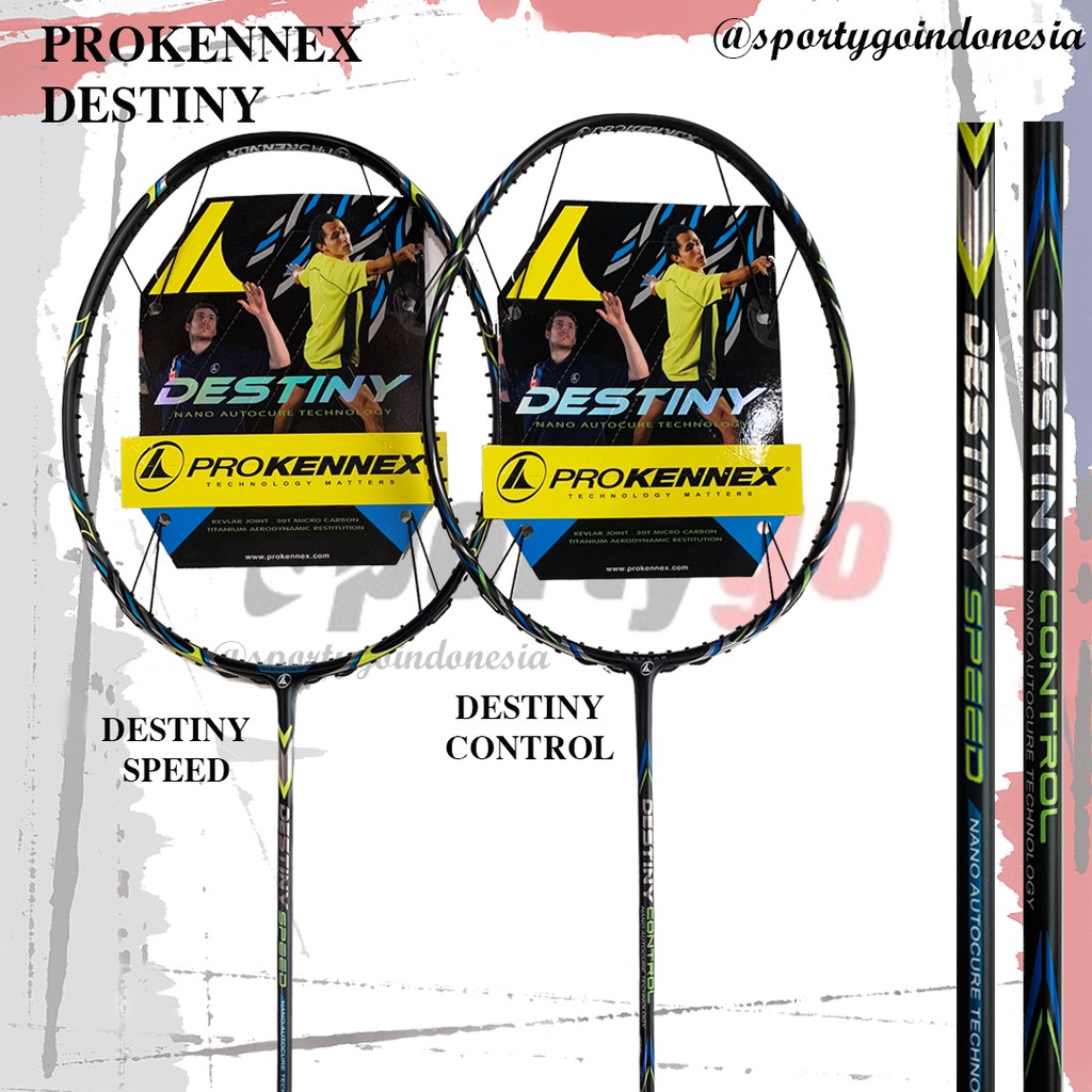 Raket Badminton Prokennex Destiny Speed Control Original / Prokenex