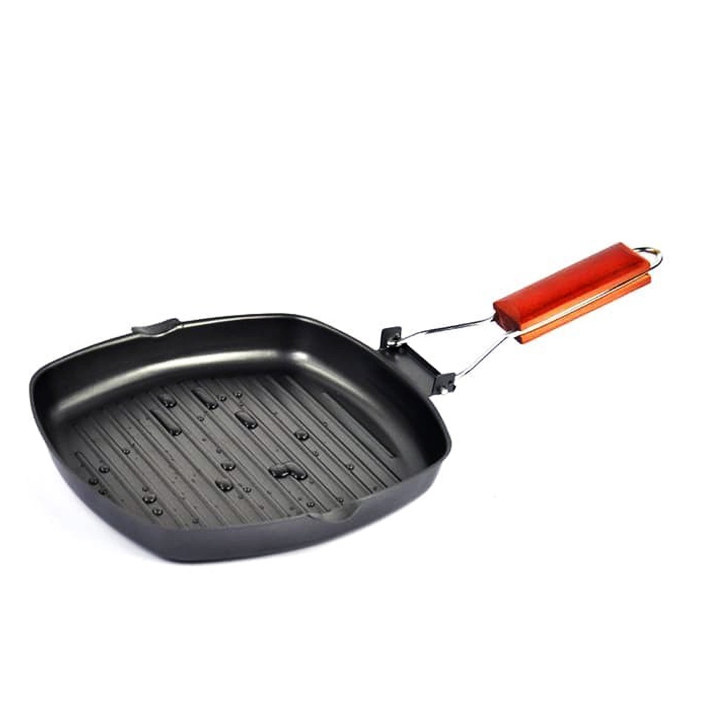 FM - Wajan Lipat Square Grill Pan 20 cm - G2403 /  Penggorengan / Anti Lengket