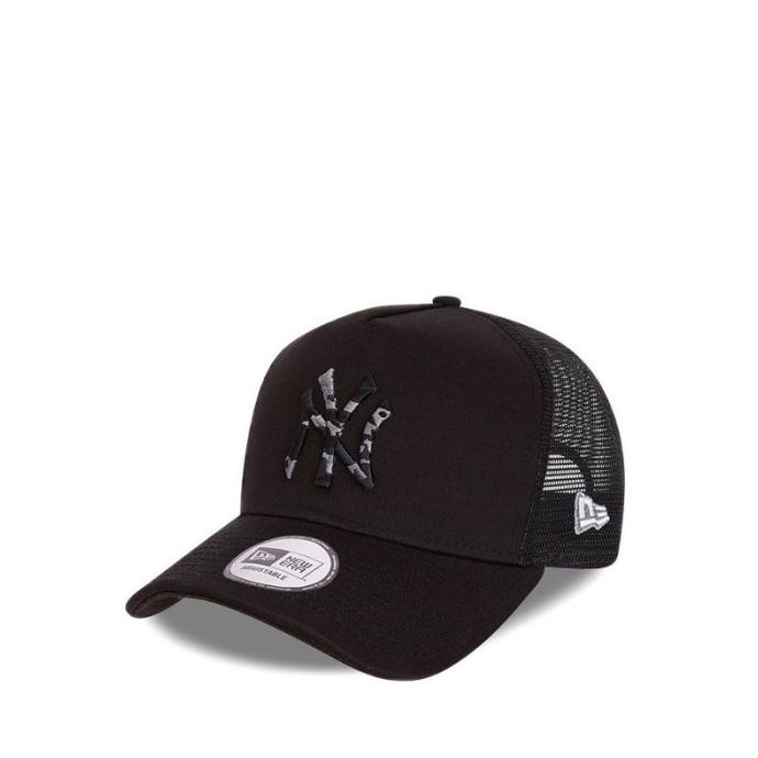 New Era 940 New York Yankees A-Frame Trucker - Camo Black
