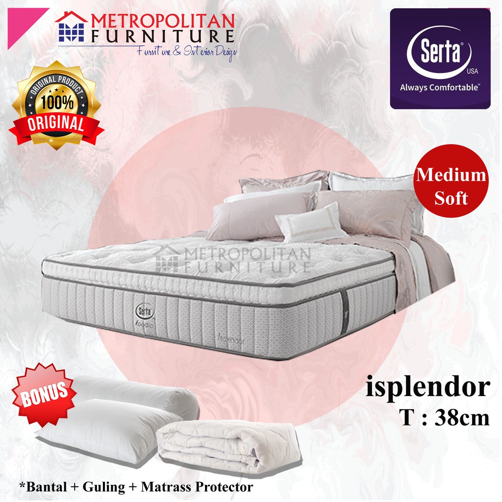 Kasur Springbed SERTA iSplendor Spring bed Matras