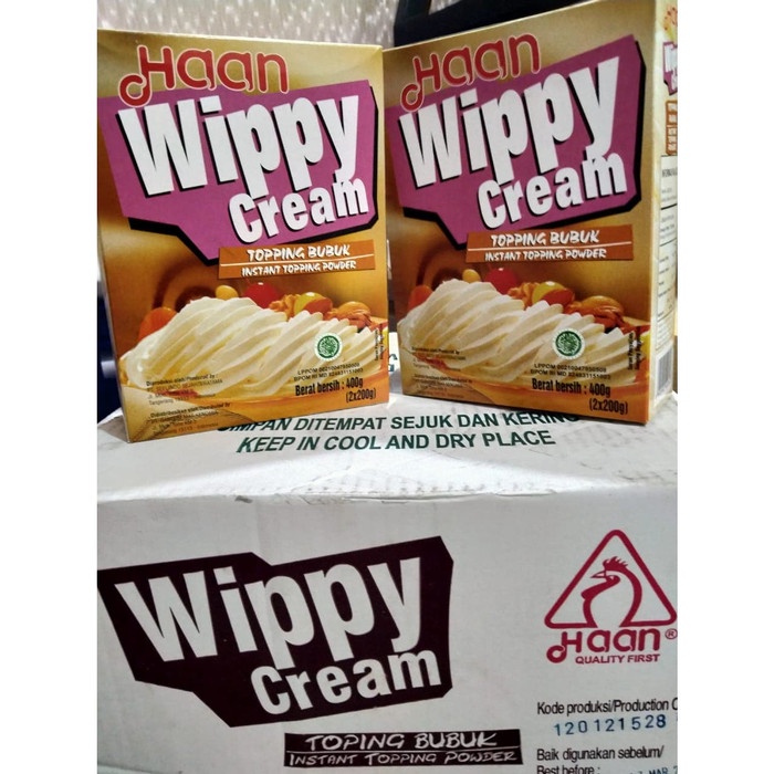 

Jual Promo!! Haan Wippy Cream 400 Gram - Murah !!