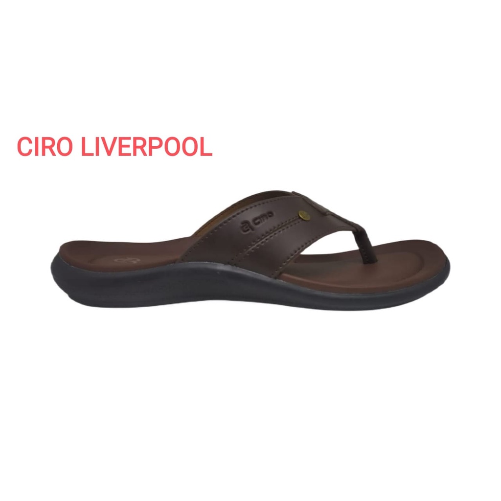 SANDAL CIRO LIVERPOOL KUALITAS MATAHARI-KULIT ASLI-ASLI 100% PRODUK INDONESIA