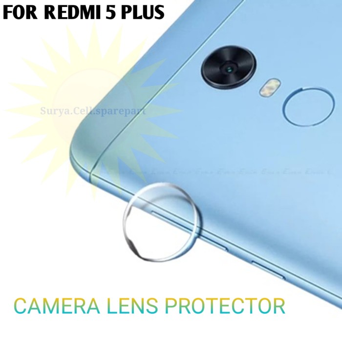 Tempered Glass Kamera Xiaomi Redmi 5 Plus - Anti Gores Kamera Redmi 5+