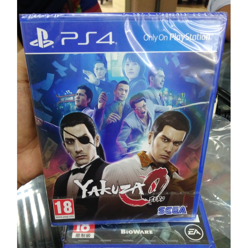 PS4 YAKUZA 0 ZERO ORIGINAL