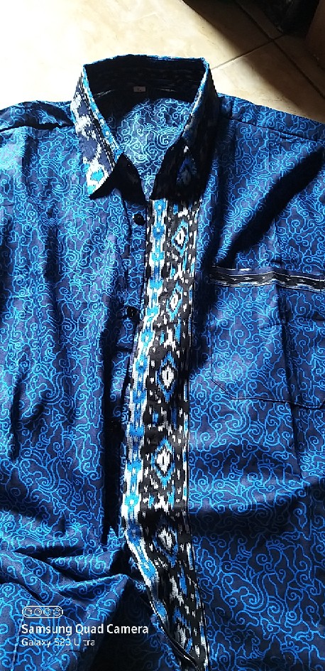 Bswart Batik Hrb026 Kenongo Hem Pendek Padi Pekalongan S M L Xl Xxl Xxxl Xxxxl Batik