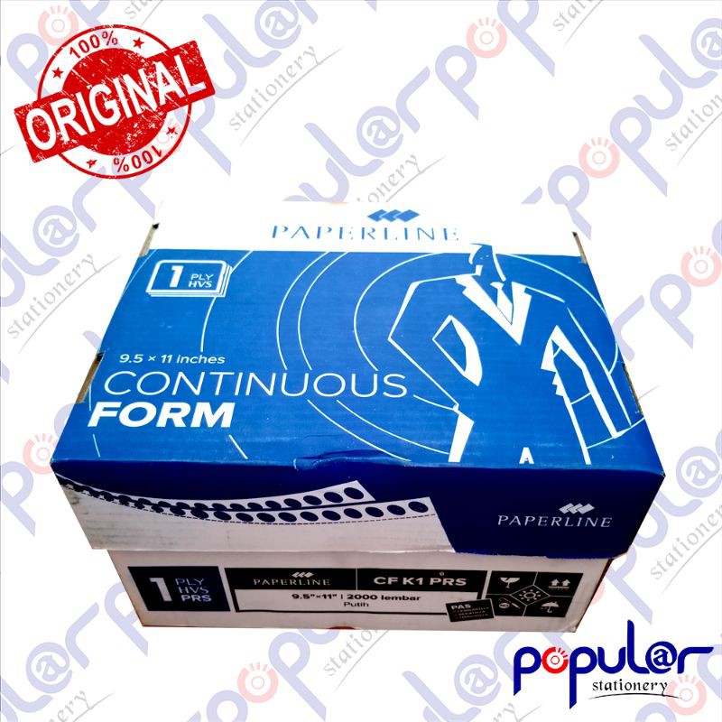 

Kertas CF Paperline K1 Perforasi