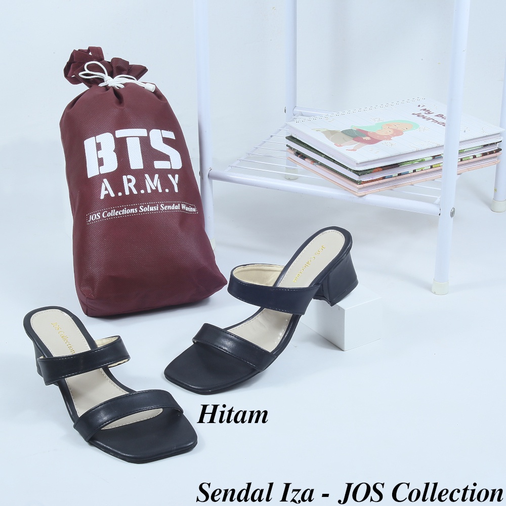 Sandal Heels Wanita Terbaru Tinggi 5 cm - Iza by JOS Collection