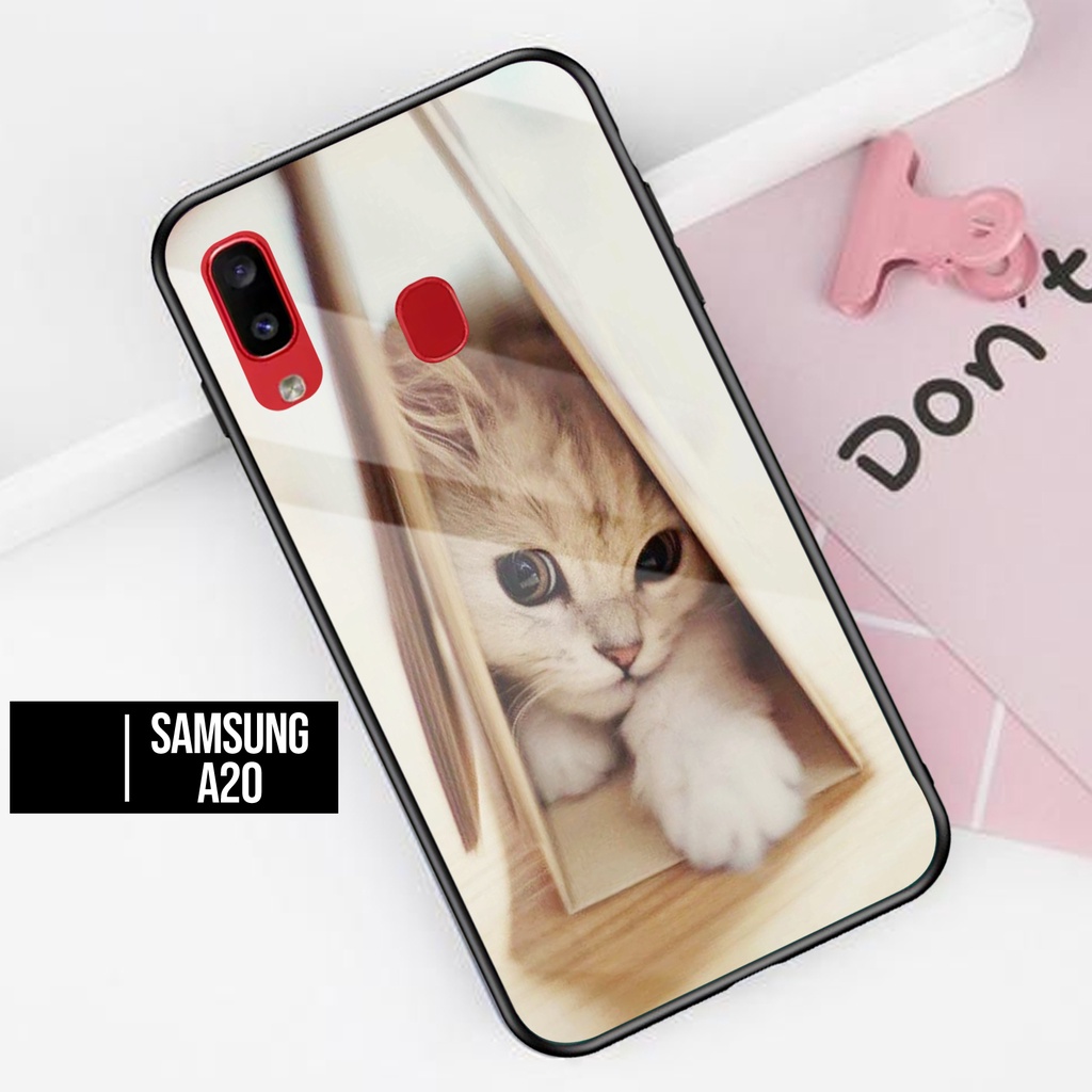 CASE SAMSUNG A20 / A30 - Casing SAMSUNG A20 / A30 Terbaru AERO STORE [ CAT ] Silikon SAMSUNG A20 / A