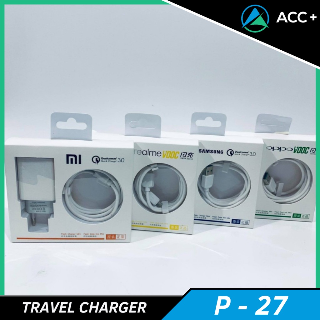 Travel Charger Branded P27 1 Usb Original 2A Travel Fast Charger