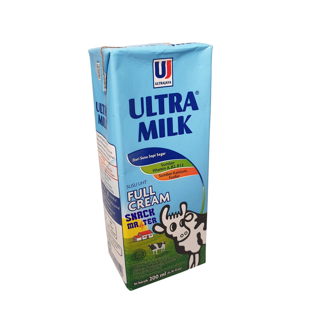 

Minuman susu uht ultra full cream 200 ml - sayurbunda