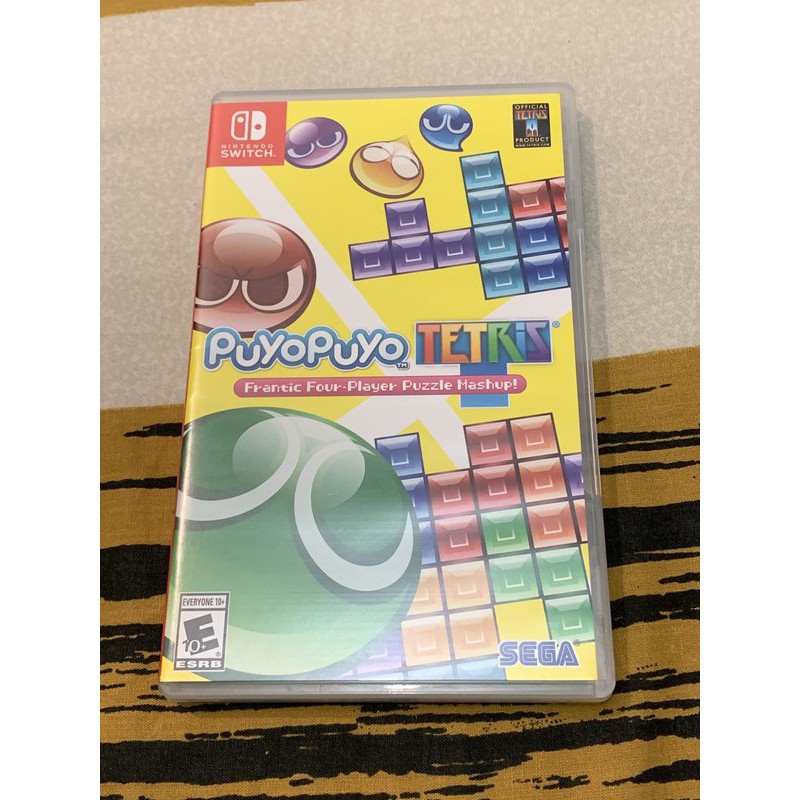 KASET Puyo Puyo Tetris NINTENDO SWITCH SECOND MULUS PuyoPuyo 2nd