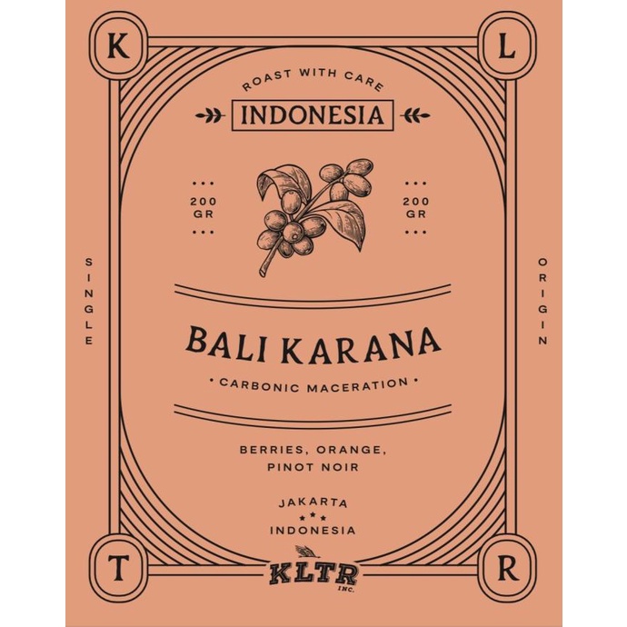 

Bali Karana Carbonic Maceration - Filter 200 G