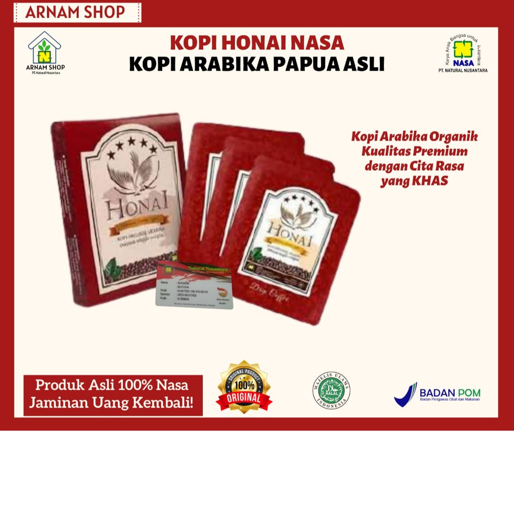 

KOPI HONAI NASA - KOPI ARABIKA PAPUA ASLI