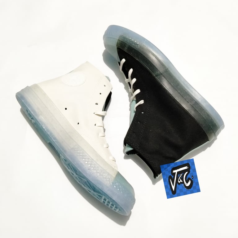 Converse Chuck 70 70s Renew Recycled Canvas Tri Panel Translucent Hi