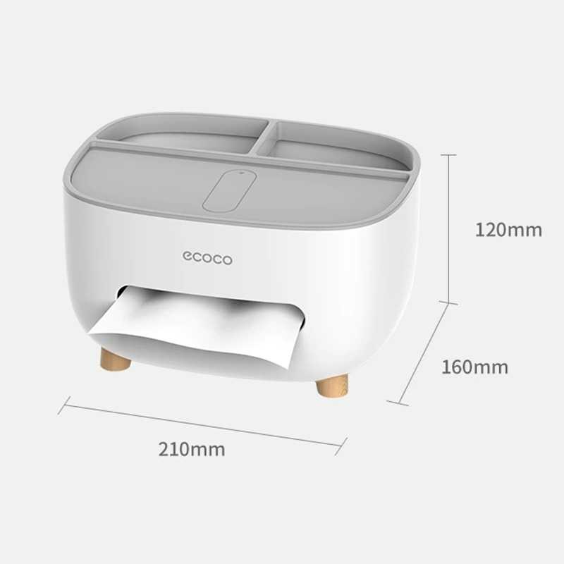 Desktop Tissue Box Anti Skid - Kotak Tempat tissue meja office desk organizer anti selip