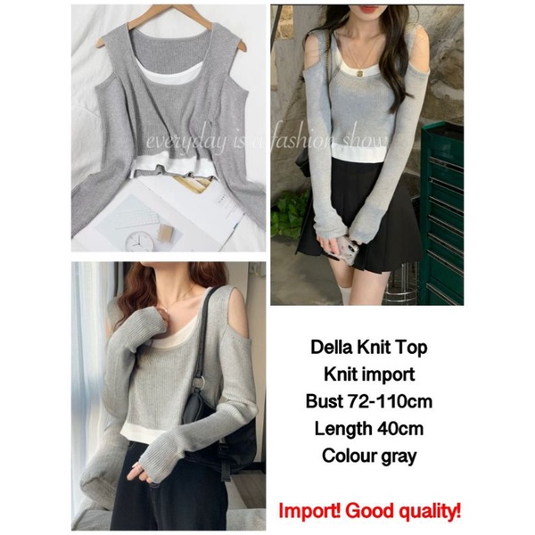 NZz Della knit top import