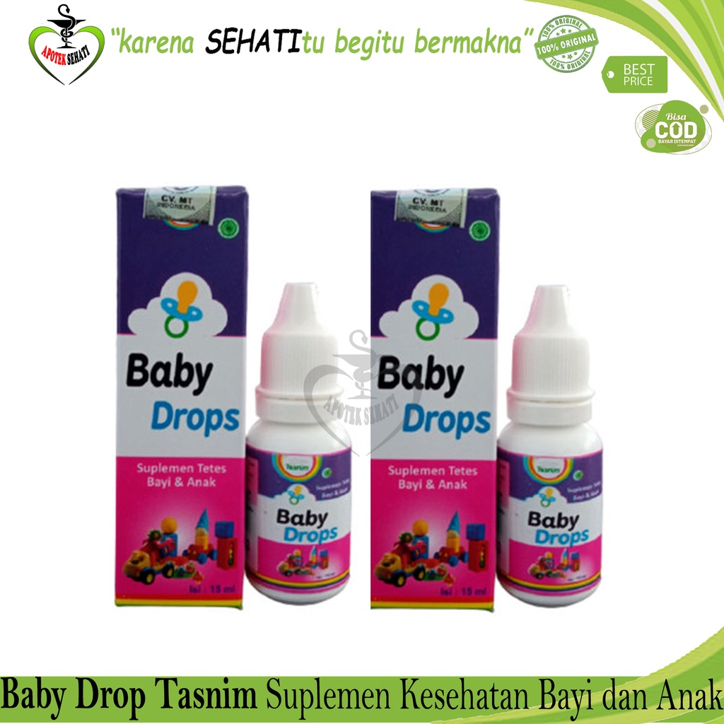 Baby Drop Tasnim Pereda Batuk Pilek Bayi Obat Hebal Aman Untuk Bayi