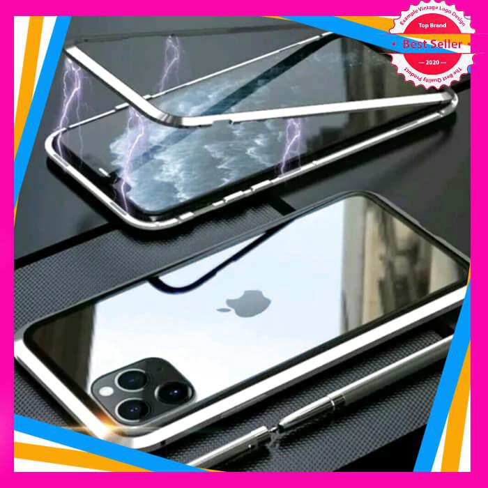 IPHONE 11 PREMIUM QUALITY MAGNETIC GLASS CASE COVER KACA TEMPERED